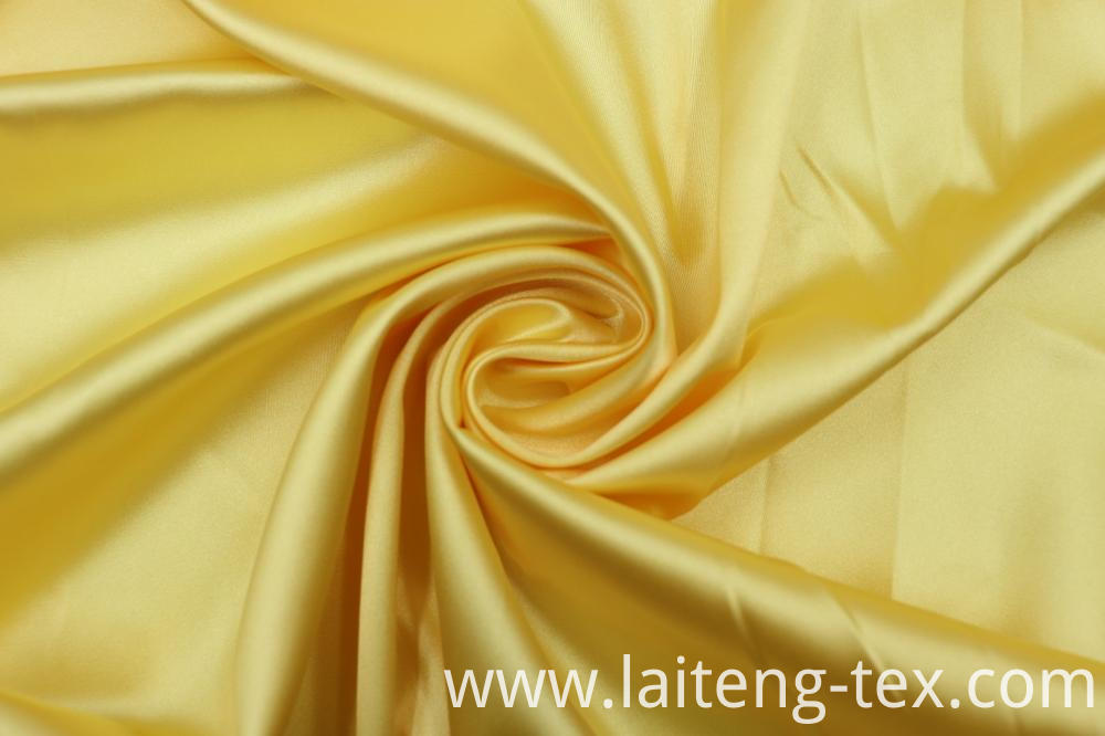 Polyester Spandex Stretch Satin Fabric Polyester Spandex Stretch Satin Fabric